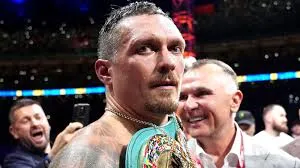 Oleksandr Usyk — WBC Heavyweight Champion, southpaw, 22-0 unbeaten professional boxer